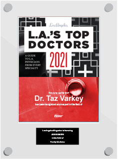 Dr Taz Varkey - Top Doctors 2021 - Obstetrics & Gynecology