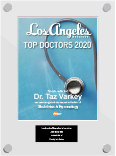 Dr Taz Varkey - Top Doctors 2020 - Obstetrics & Gynecology